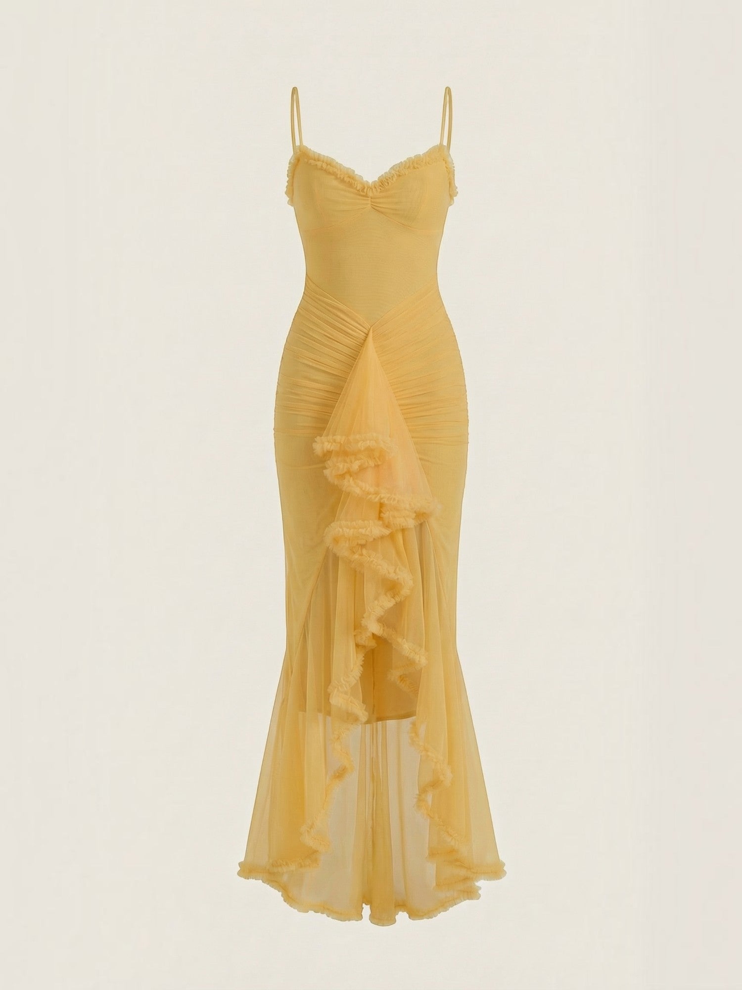 Robe de Soirée Femme Décolleté Cœur Asymétrique – Image 10
