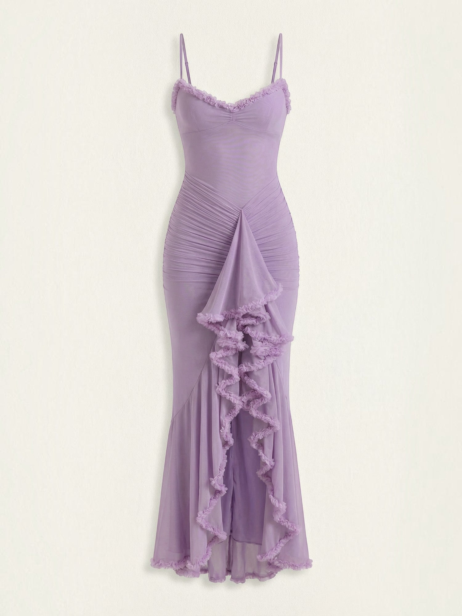 Robe de Soirée Femme Décolleté Cœur Asymétrique – Image 26