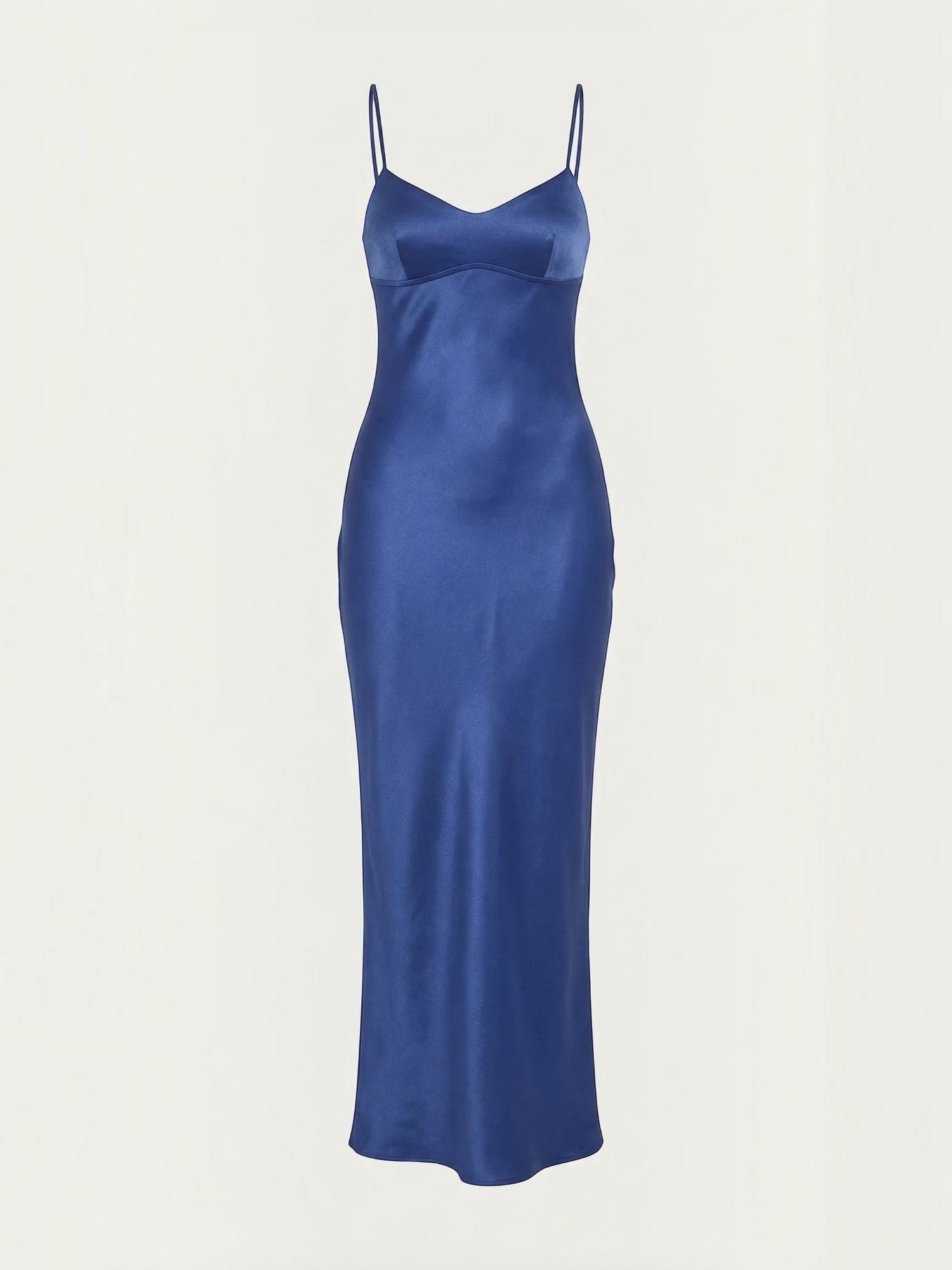 Robe femme de soirée décolleté V dos croisé fluide – Image 21
