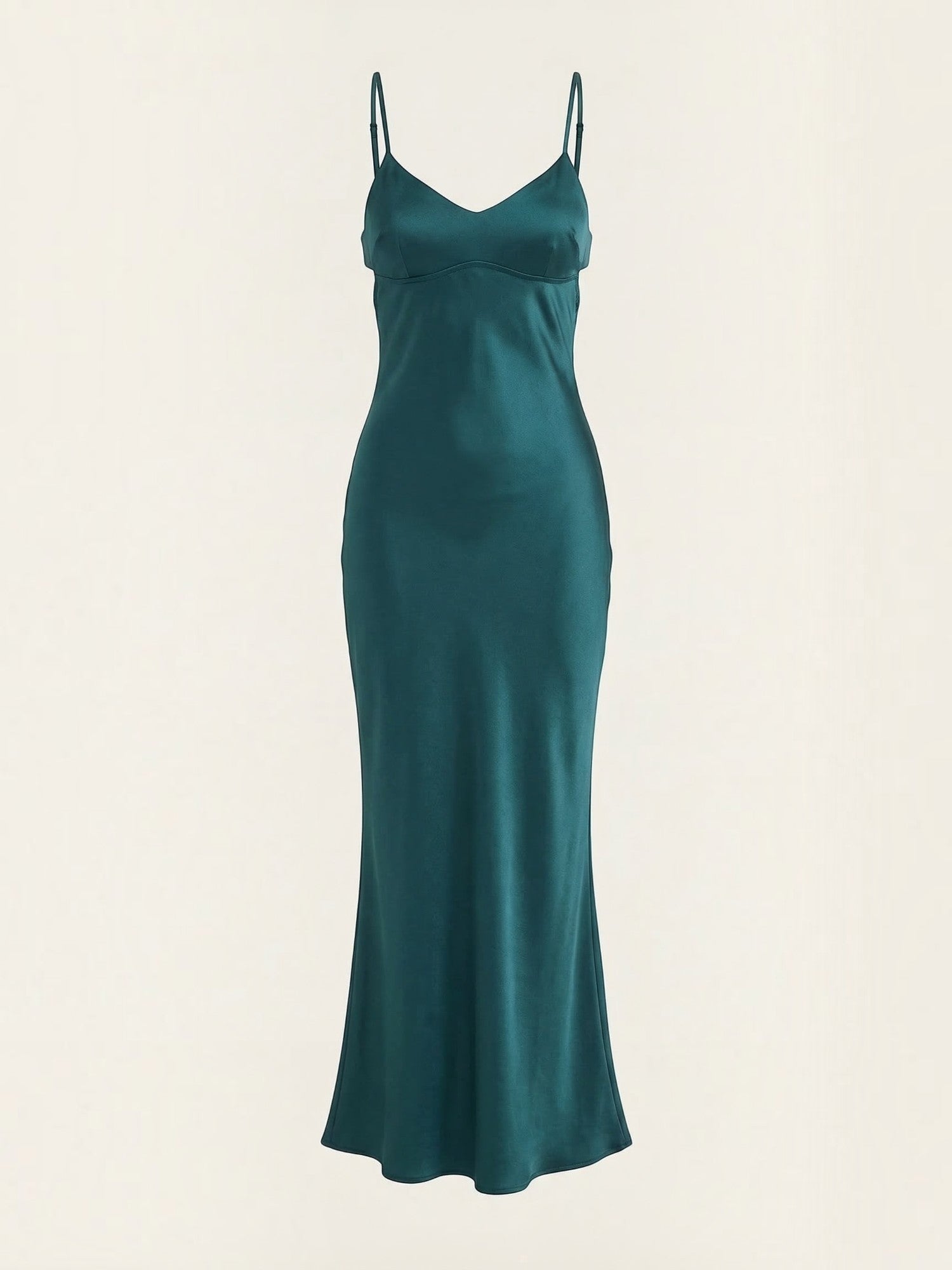 Robe femme de soirée décolleté V dos croisé fluide – Image 17