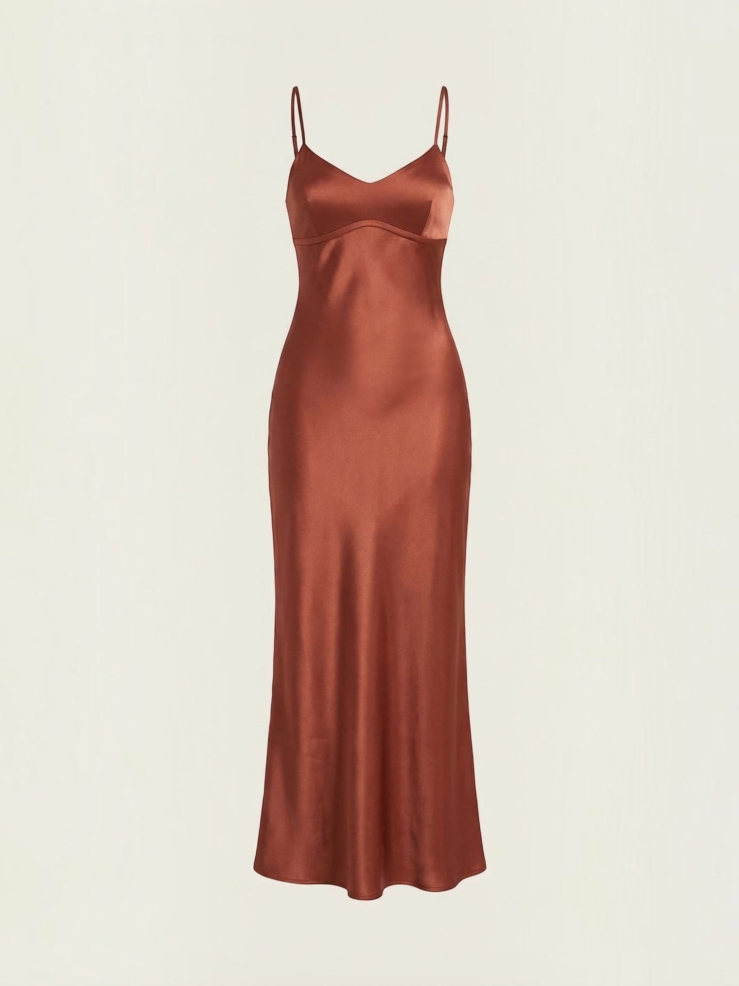 Robe femme de soirée décolleté V dos croisé fluide – Image 9