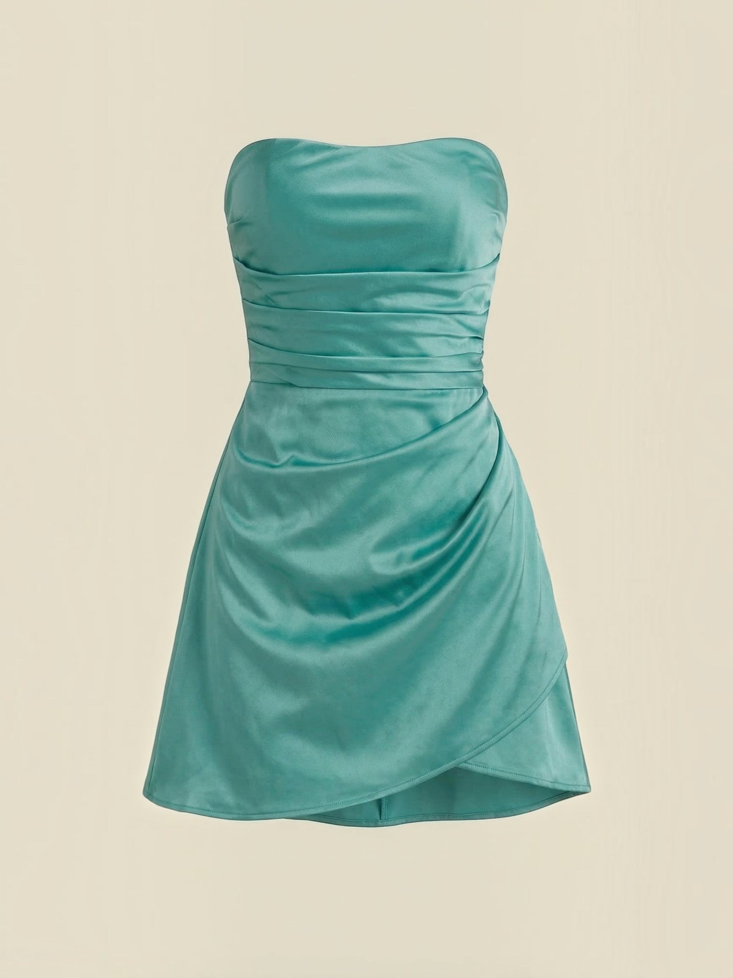 Robe femme décolleté cœur ourlet asymétrique soirée – Image 20