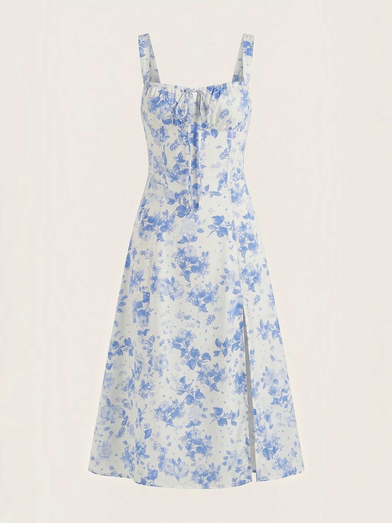Robe femme midi fluide à imprimé floral – Image 7
