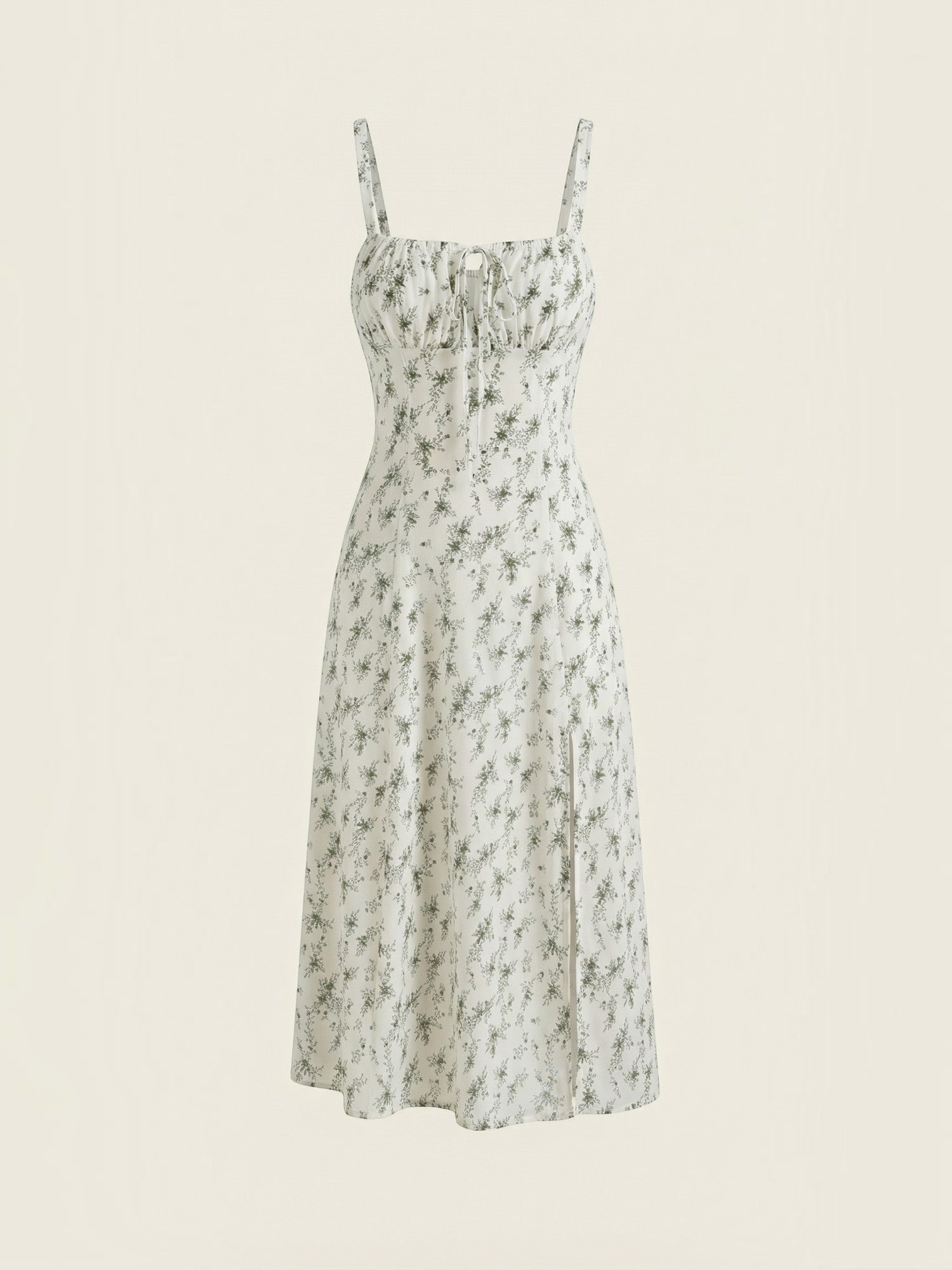 Robe femme midi fluide à imprimé floral – Image 15