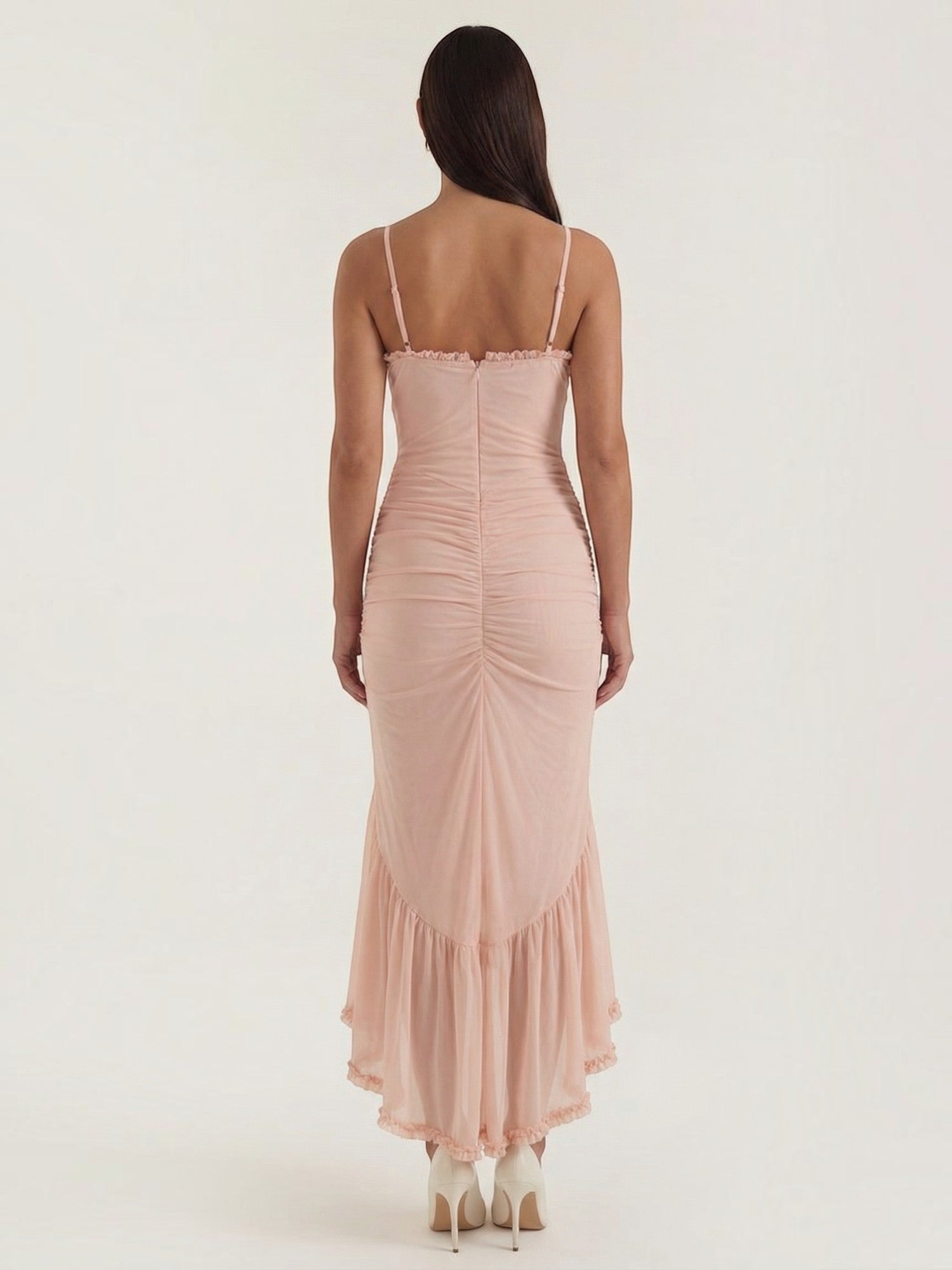 Robe de Soirée Femme Décolleté Cœur Asymétrique – Image 17