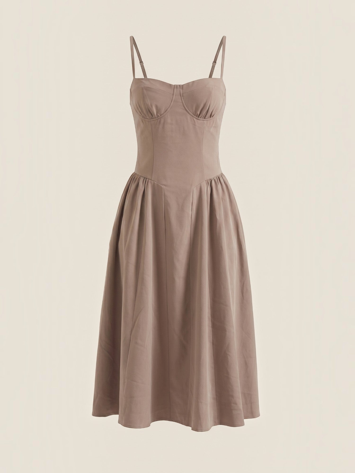 Robe femme décolleté cœur jupe évasée infroissable – Image 35