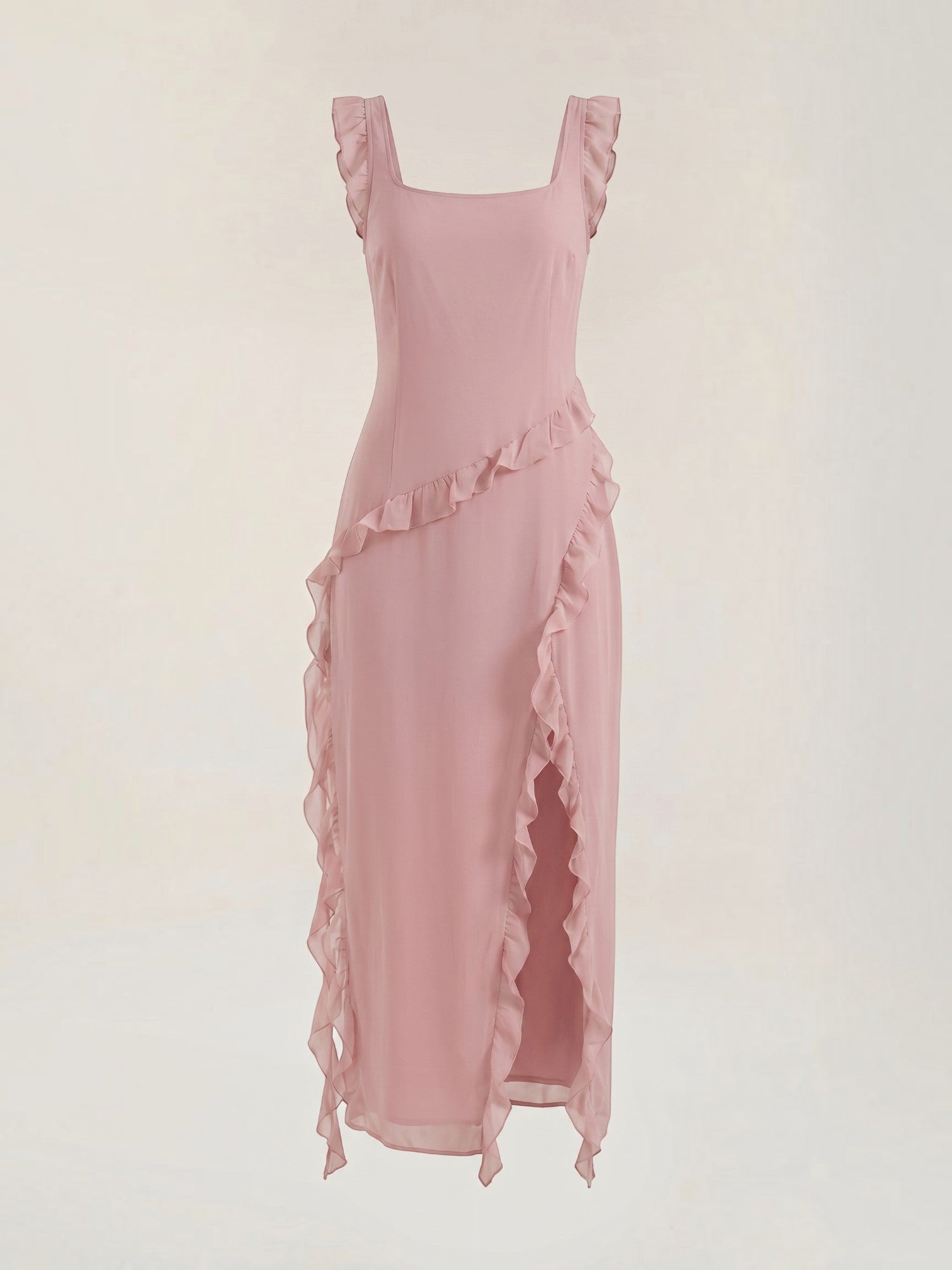 Robe femme soirée décolleté cœur fente latérale – Image 26