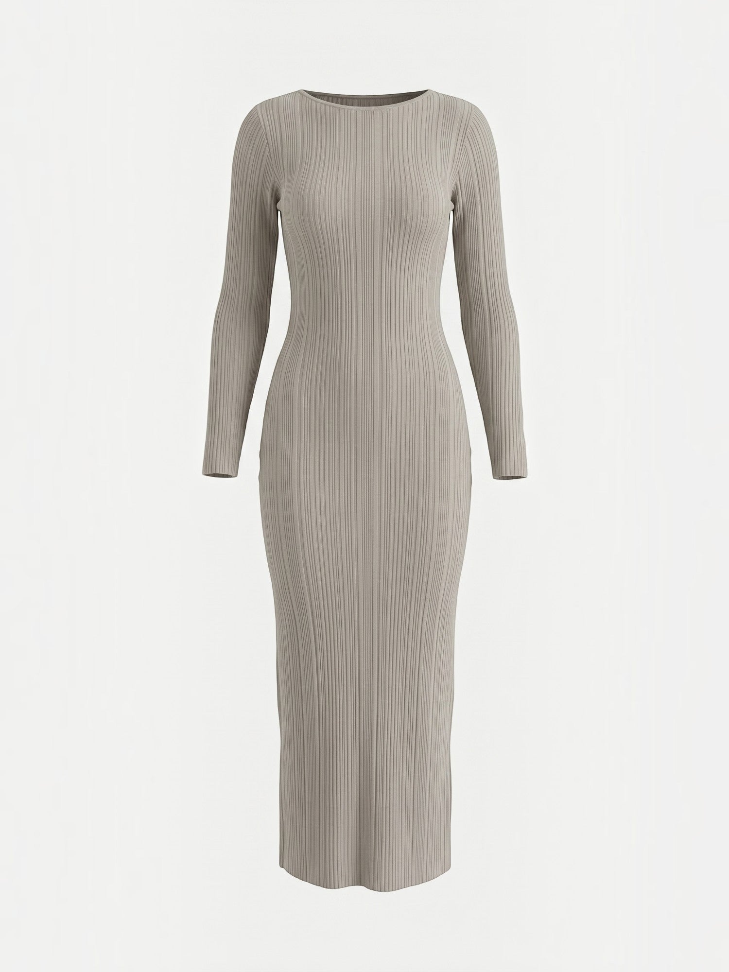 Robe femme rayures verticales structure ajourée – Image 24