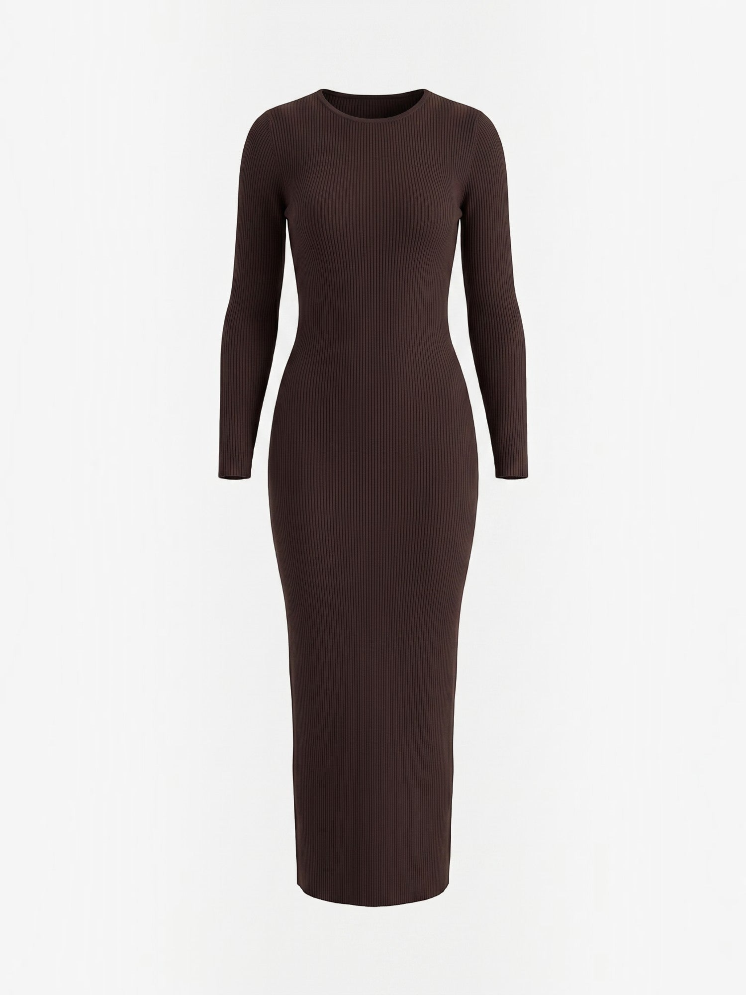 Robe femme rayures verticales structure ajourée – Image 28
