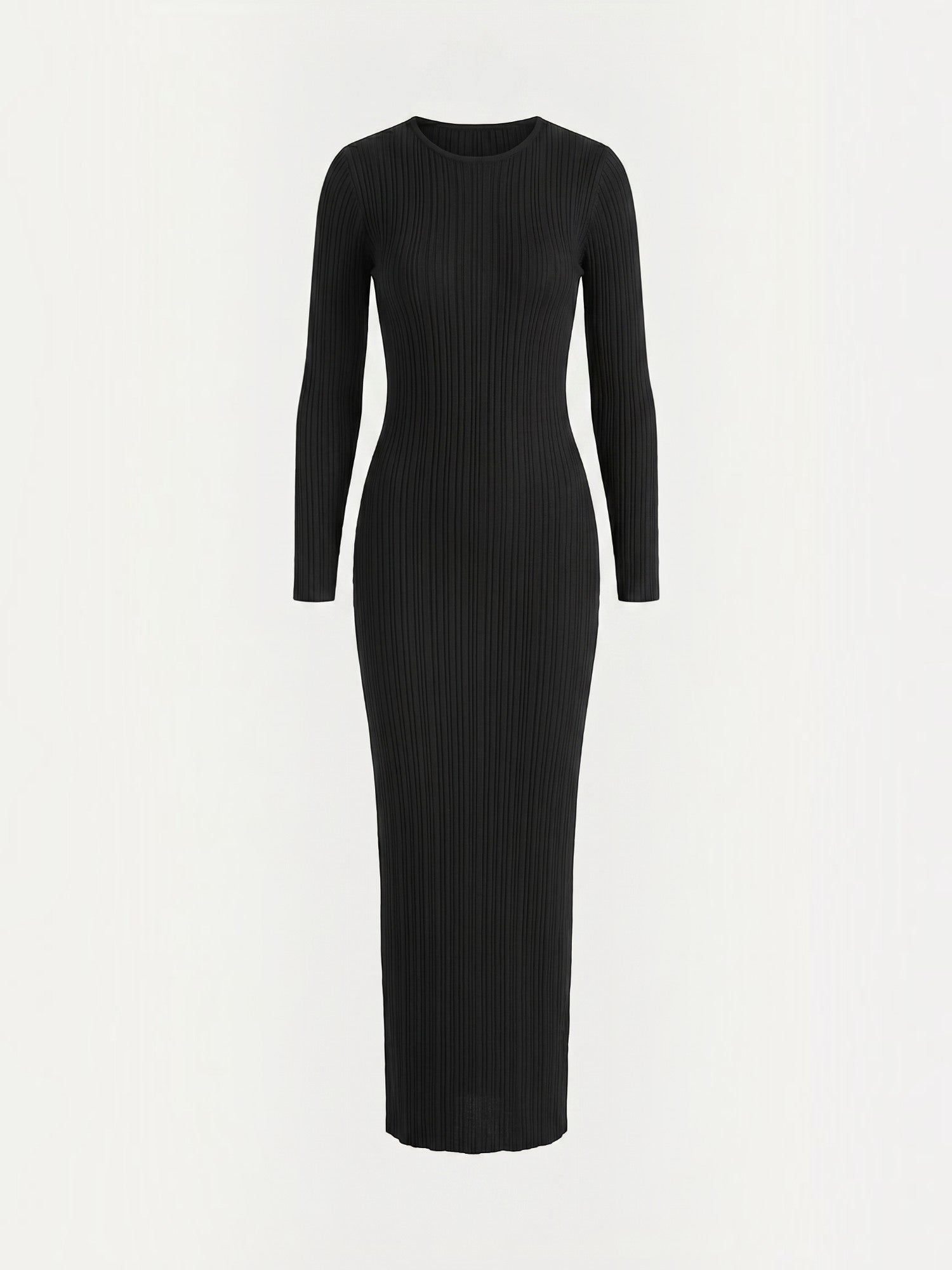 Robe femme rayures verticales structure ajourée – Image 16