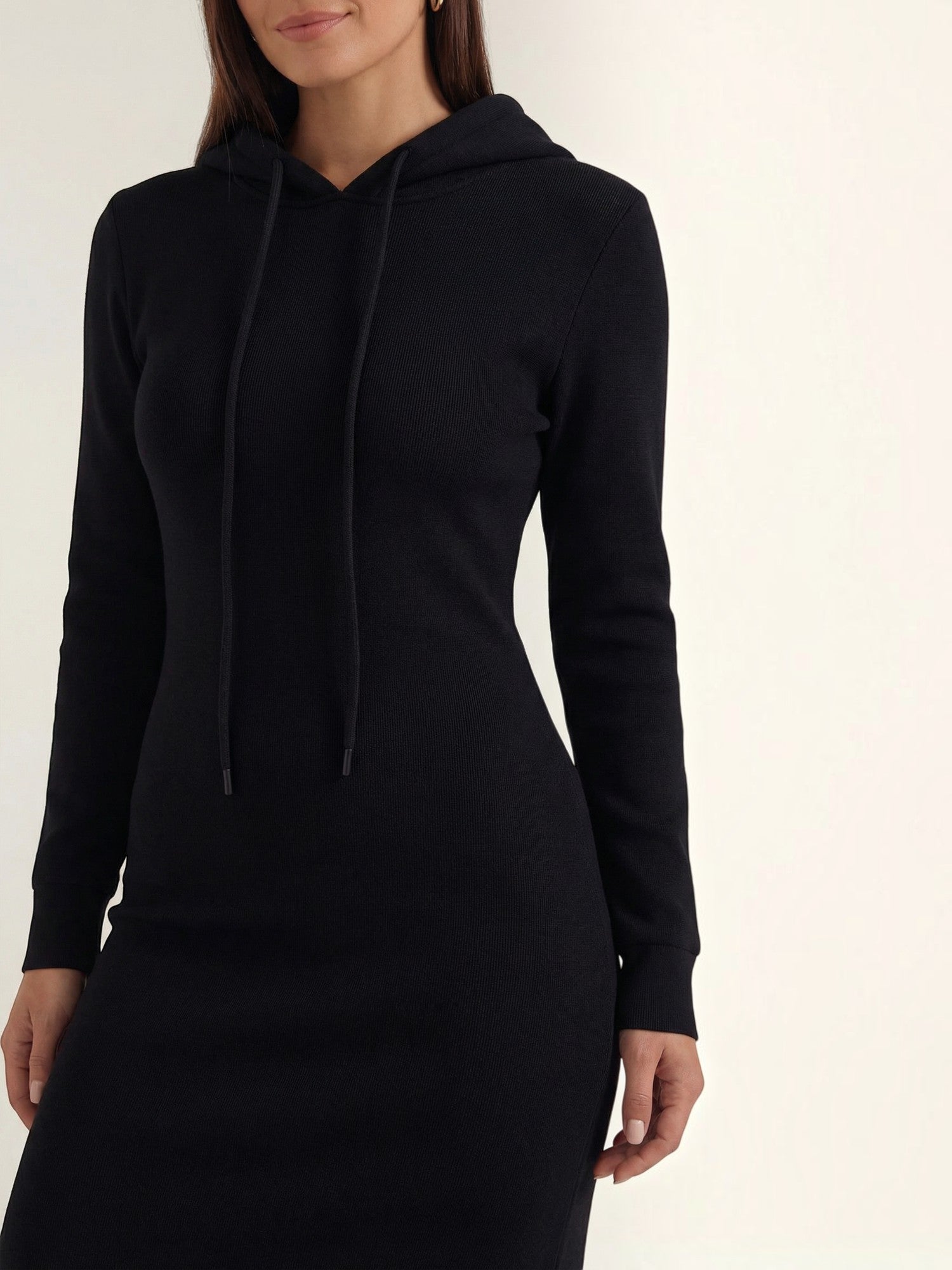 Robe femme ajustée côtelée 100% polyester – Image 10