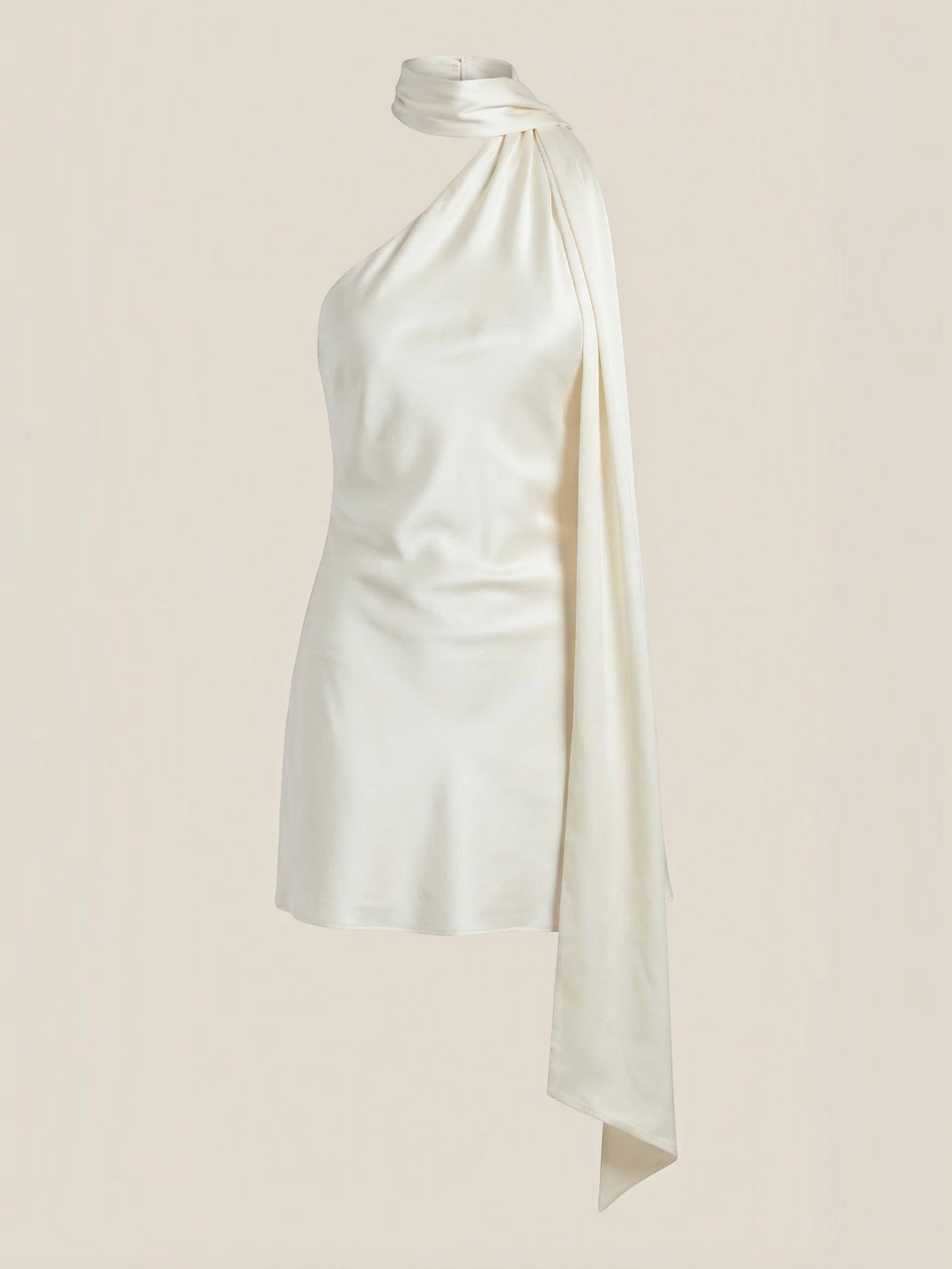 Robe femme dos nu soirée tissu brillant élégant – Image 10